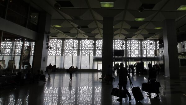 صالة الانتظار في مطار دمشق الدولي - سبوتنيك عربي