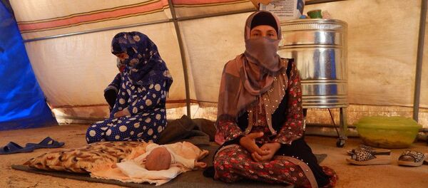 عائلات الدواعش من وهم الخلافة إلى خيام الإيواء في صحراء الموصل - سبوتنيك عربي