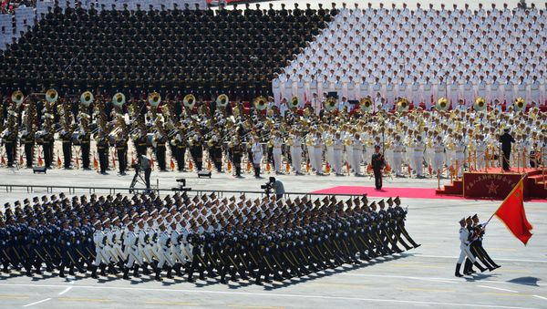 جيش التحرير الشعبي الصيني خلال الاحتفال بذكرى السبعين للحرب العالمية الثانية جيش التحرير الشعبي الصيني خلال الاحتفال بذكرى السبعين للحرب العالمية الثانية - سبوتنيك عربي