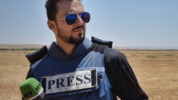 RT reporter Khaled G. AlKhateb - سبوتنيك عربي