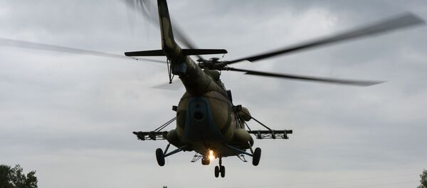 الألعاب العسكرية الدولية أرميا-2017 في روسيا - مروحية مي-8 - سبوتنيك عربي