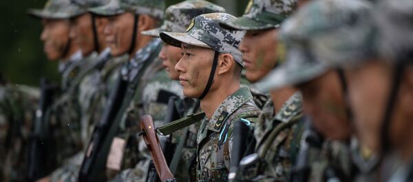 الألعاب العسكرية الدولية أرميا-2017 في روسيا - قوات الإنزال الكورية الشمالية - سبوتنيك عربي