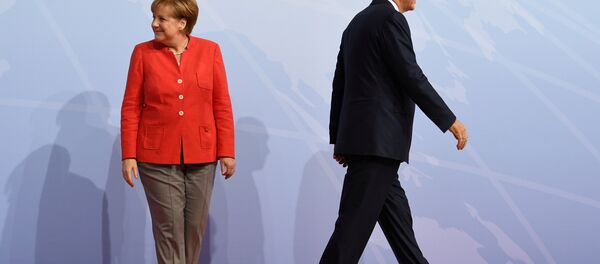 أردوغان وميركل - سبوتنيك عربي