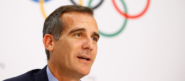 رئيس بلدية لوس انجليس اريك غارسيتي - سبوتنيك عربي