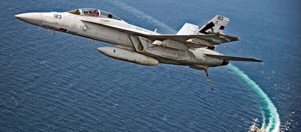 المقاتلة الهجومية سوبر هورنيت (F/A-18F Super Hornet) - سبوتنيك عربي