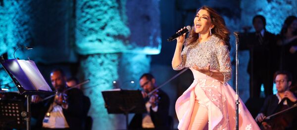 سميرة سعيد في مهرجان بعلبك - سبوتنيك عربي