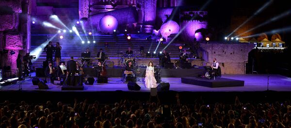 سميرة سعيد في مهرجان بعلبك - سبوتنيك عربي