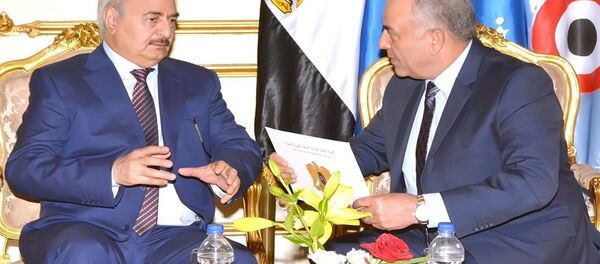 حفتر في القاهرة - سبوتنيك عربي