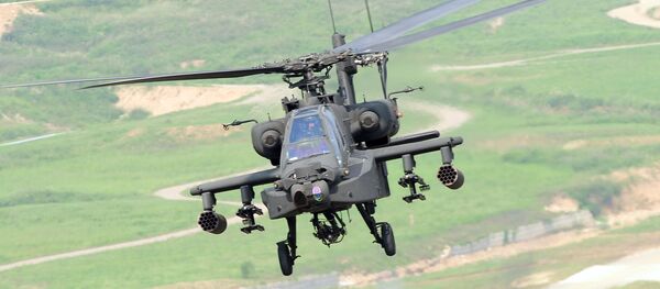 مروحية من طراز AH-64 مروحية من طراز AH-64 - سبوتنيك عربي