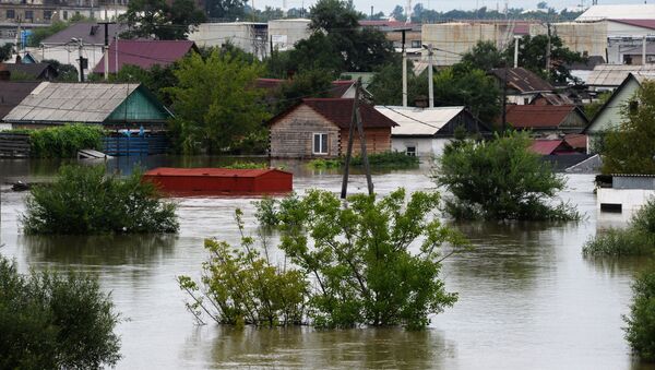 فيضانات في أوسورييسك، روسيا - سبوتنيك عربي