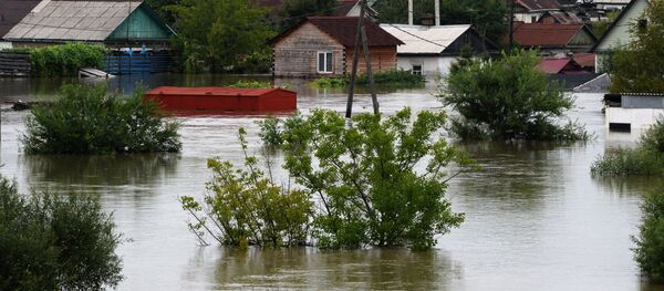 فيضانات في أوسورييسك، روسيا - سبوتنيك عربي