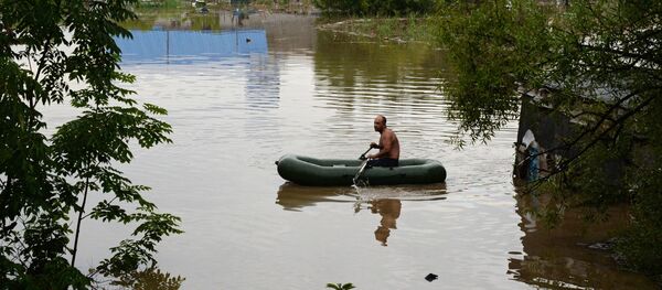 فيضانات في أوسورييسك، روسيا - سبوتنيك عربي