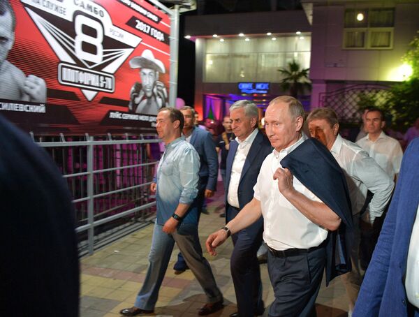 الرئيس الروسي فلاديمير بوتين في سوتشي - سبوتنيك عربي