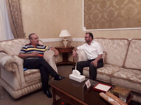 الوزير اللبناني السابق  ورئيس حزب التوحيد العربي وئام وهاب في لقاء خاص مع سبوتنيك - سبوتنيك عربي