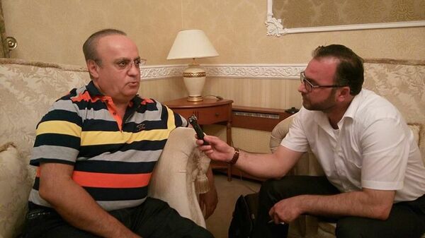 الوزير اللبناني السابق  ورئيس حزب التوحيد العربي وئام وهاب في لقاء خاص مع سبوتنيك - سبوتنيك عربي