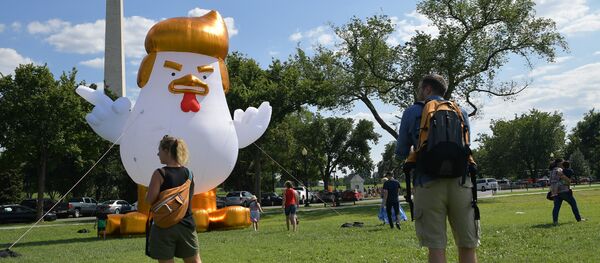 ترامب الدجاجة ترامب الدجاجة - سبوتنيك عربي