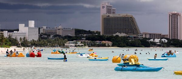 زيادة حدة التوتر بين الولايات المتحدة الأمريكية وكوريا الشمالية - جزيرة غوام بالولايات المتحدة الأمريكية - سبوتنيك عربي