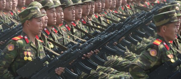 عرض عسكري للجيش الكوري الشمالي - سبوتنيك عربي
