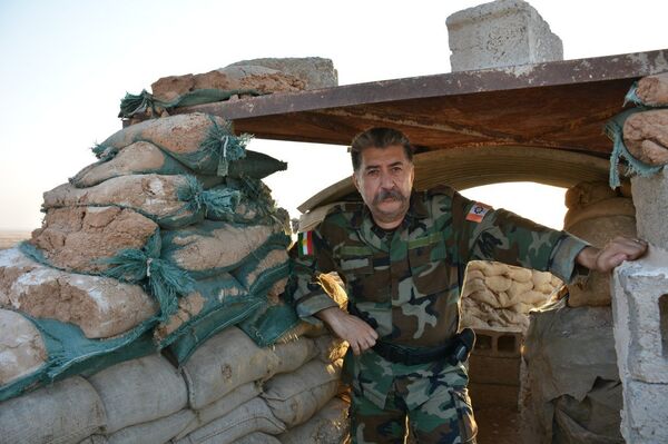 كاك حسين يازدانبانا قائد قوات وحدة باك التابعة للبيشمركة  - سبوتنيك عربي