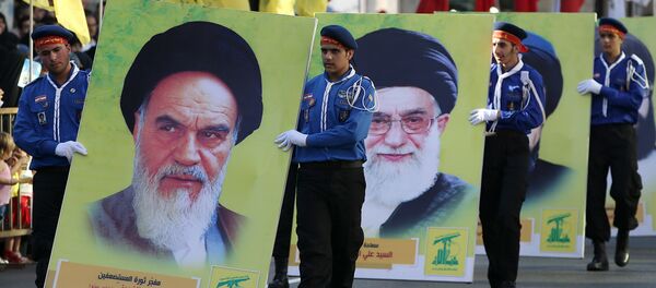 خلال مهرجان حزب الله - سبوتنيك عربي