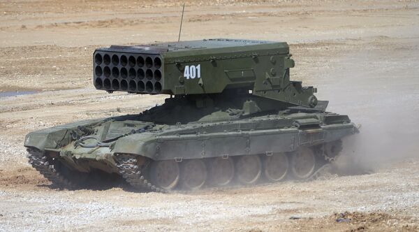 منظومة النيران تي أو إس-1أ سولنتسيبيوك - سبوتنيك عربي