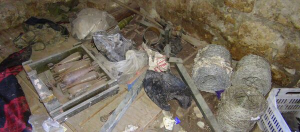 من مخلفات داعش بريف حمص الشرقي - سبوتنيك عربي