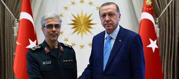 أردوغان ومحمد باقري - سبوتنيك عربي