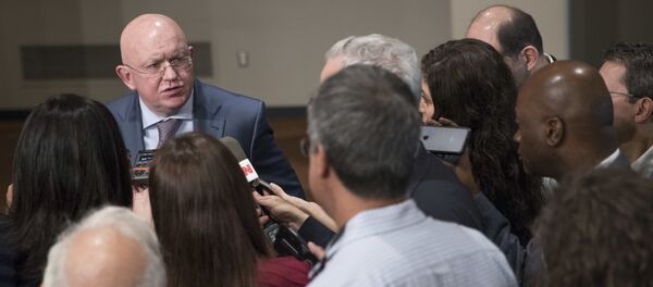 مندوب روسيا الدائم لدى الأمم المتحدة، فاسيلي نيبينزيا - سبوتنيك عربي