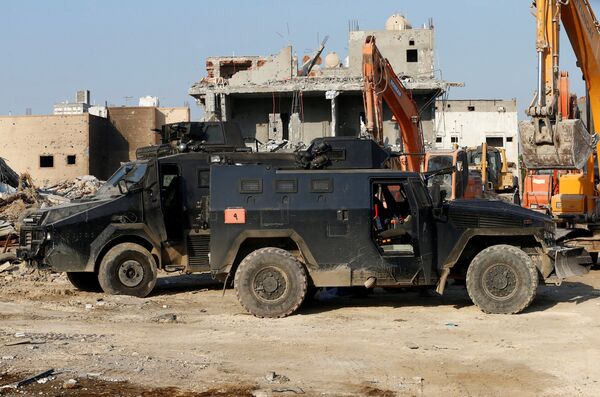 مدرعات الشرطة السعودية في العوامية - سبوتنيك عربي