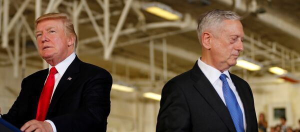 ترامب وماتيس - سبوتنيك عربي