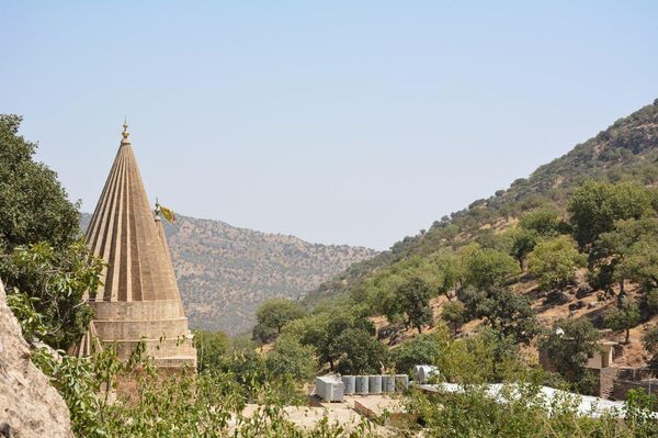 معبد لالش النواري - سبوتنيك عربي