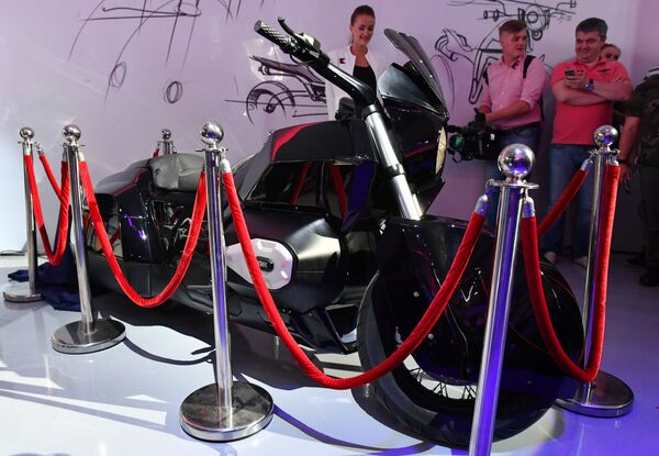 دراجة نارية من إنتاج شركة كلاشنيكوف دراجة نارية من إنتاج شركة كلاشنيكوف - سبوتنيك عربي