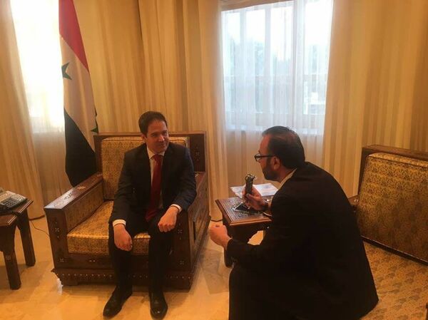 وزير السياحة السوري المهندس بشر يازجي وزير السياحة السوري المهندس بشر يازجي - سبوتنيك عربي