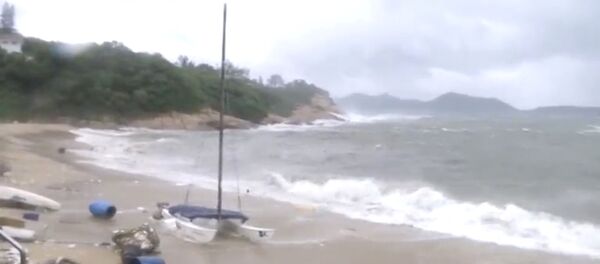 هونغ كونغ- عاصفة مدمرة - سبوتنيك عربي