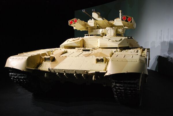 آلية الدعم الناري للدبابات ترميناتور - سبوتنيك عربي