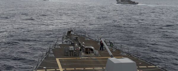 سفن حربية أمريكية في بحر الصين الجنوبي - سبوتنيك عربي