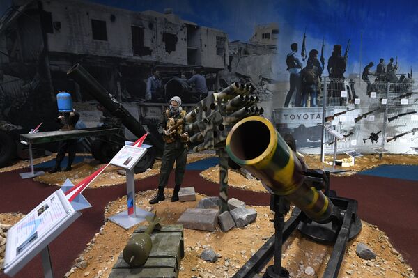 غنائم مأخوذة من الإرهابيين في سوريا - سبوتنيك عربي