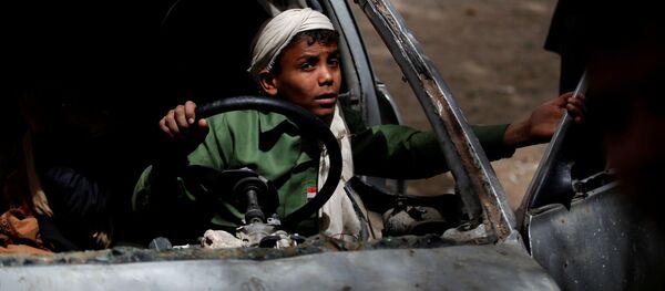 طفل يمني في صنعاء، اليمن طفل يمني في صنعاء، اليمن - سبوتنيك عربي