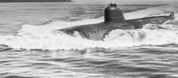 غواصة تعمل بالطاقة النووية (صورة ارشيفية) - سبوتنيك عربي