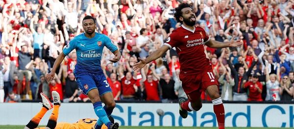 هدف محمد صلاح في أرسنال - سبوتنيك عربي