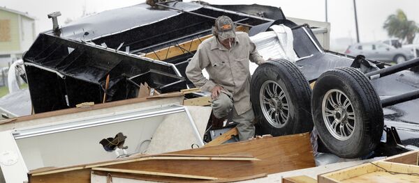 تداعيات إعصار هارفي في ولاية تكساس، الولايات المتحدة الأمريكية، 28 أغسطس/ آب 2017 تداعيات إعصار هارفي في ولاية تكساس، الولايات المتحدة الأمريكية، 28 أغسطس/ آب 2017 - سبوتنيك عربي