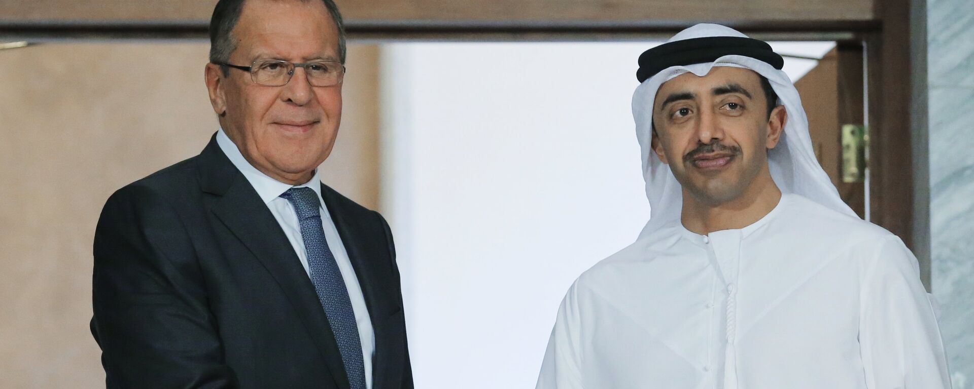 وزير الخارجية الروسي سيرغي لافروف و وزير الخارجية الإماراتي الشيخ عبدالله بن زايد آل نهيان - سبوتنيك عربي, 1920, 13.06.2025