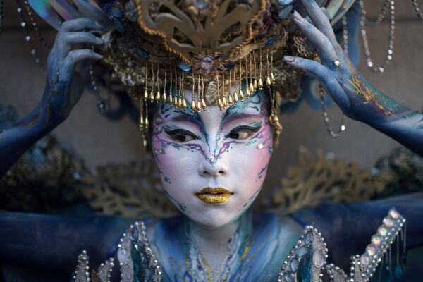 المهرجان الدولي لـالرسم على الجسد في دايغو، كوريا الجنوبية 26 أغسطس/ آب 2017 المهرجان الدولي لـالرسم على الجسد في دايغو، كوريا الجنوبية 26 أغسطس/ آب 2017 - سبوتنيك عربي