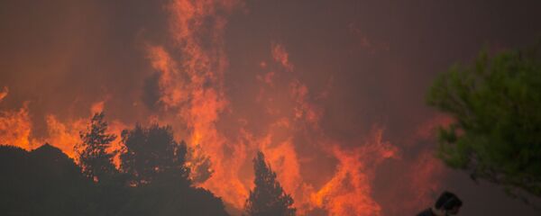 حرائق في اليونان - سبوتنيك عربي