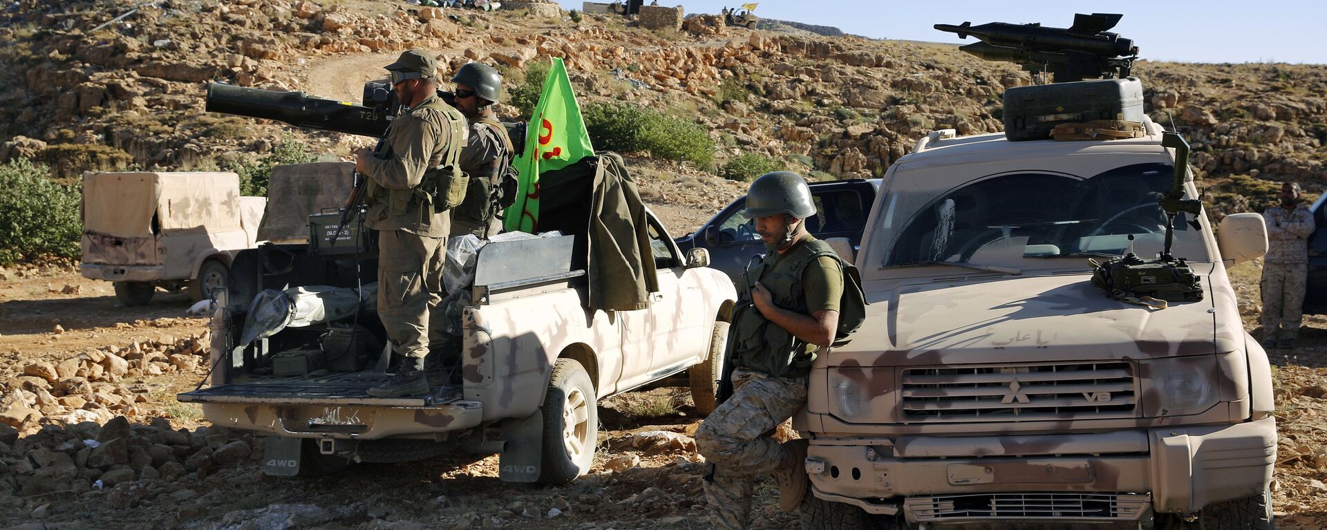  قوات المقاومة حزب الله في وادي الخيل على الحدود اللبنانية السورية، 29 يوليو/ تموز 2017 - سبوتنيك عربي, 1920, 31.05.2023