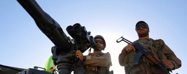 قوات المقاومة حزب الله في وادي الخيل على الحدود اللبنانية السورية، 29 يوليو/ تموز 2017 - سبوتنيك عربي