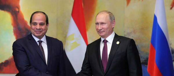 الرئيس الروسي فلاديمير بوتين والمصري عبد الفتاح السيسي الرئيس الروسي فلاديمير بوتين والمصري عبد الفتاح السيسي - سبوتنيك عربي