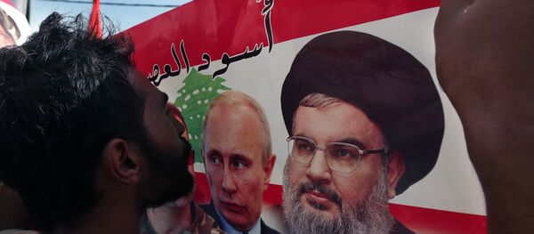 بوتين ونصرالله - سبوتنيك عربي