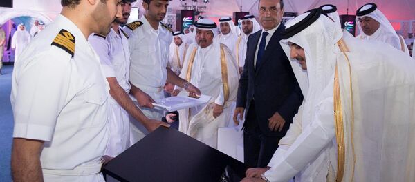 تميم يفتتح ميناء حمد - سبوتنيك عربي