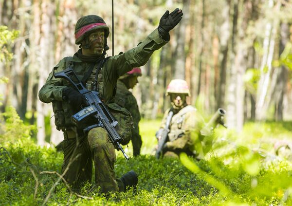 الناتو ينفذ تمرينا عسكريا في ليتوانيا - سبوتنيك عربي